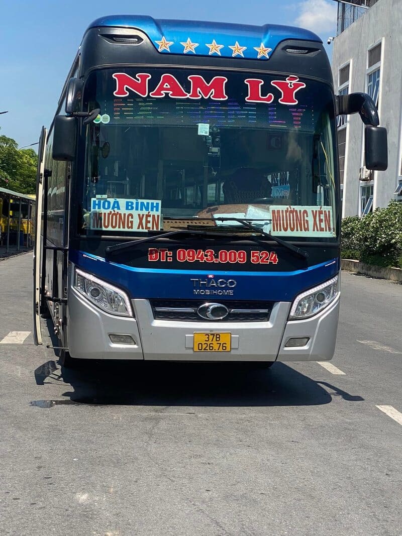 Nhà xe Thanh Tâm Vinh Mường Xén Kỳ Sơn Nghệ An Hòa Bình