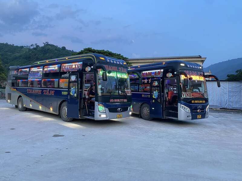 Nhà xe Thanh Tâm Vinh Mường Xén Kỳ Sơn Nghệ An Hòa Bình