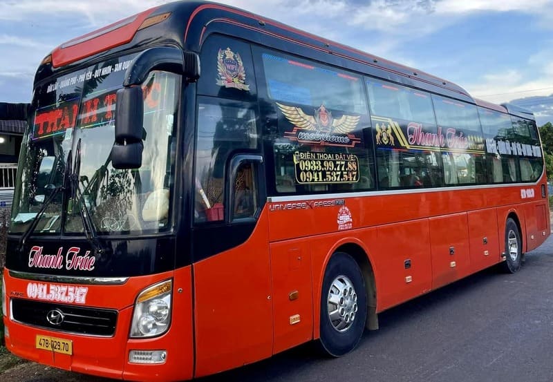 Nhà xe Thanh Trúc Đắk Lắk → Phú Yên – Quy Nhơn – Tam Quan