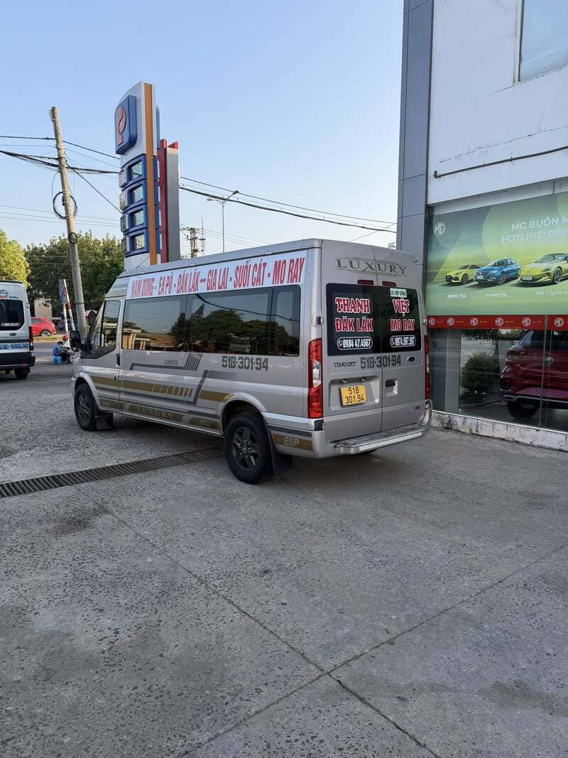 Nhà xe Thanh Việt Đắk Lắk: Số điện thoại, giá vé & lịch trình