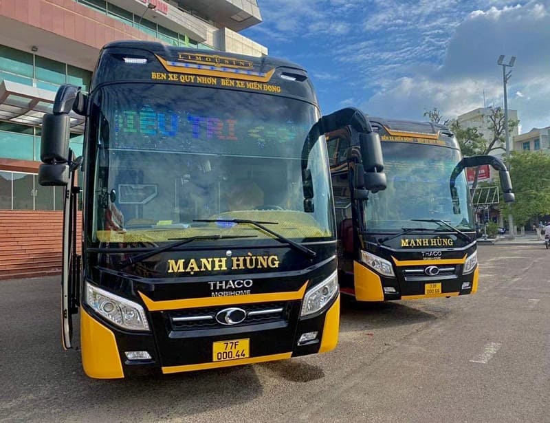 Nhà xe Thảo Mạnh Hùng tuyến Quy Nhơn – TP.HCM – Cần Thơ