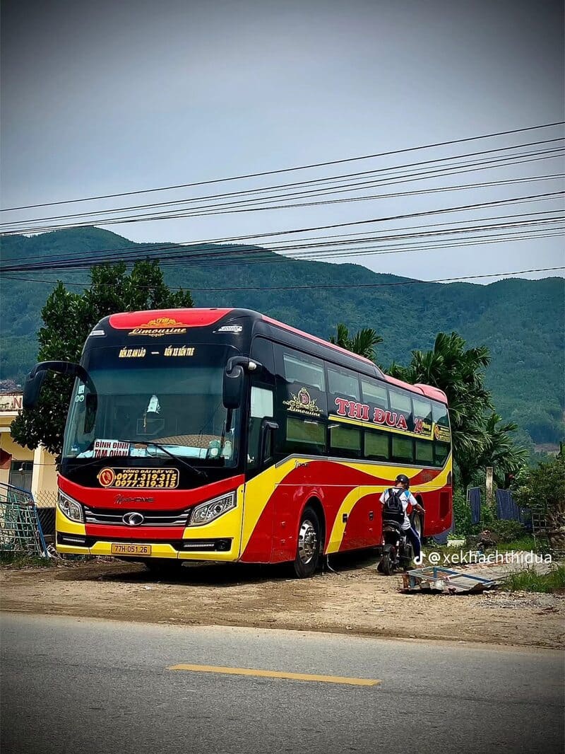 Nhà xe Thi Đua An Lão Bình Định Phú Yên TPHCM Bến Tre