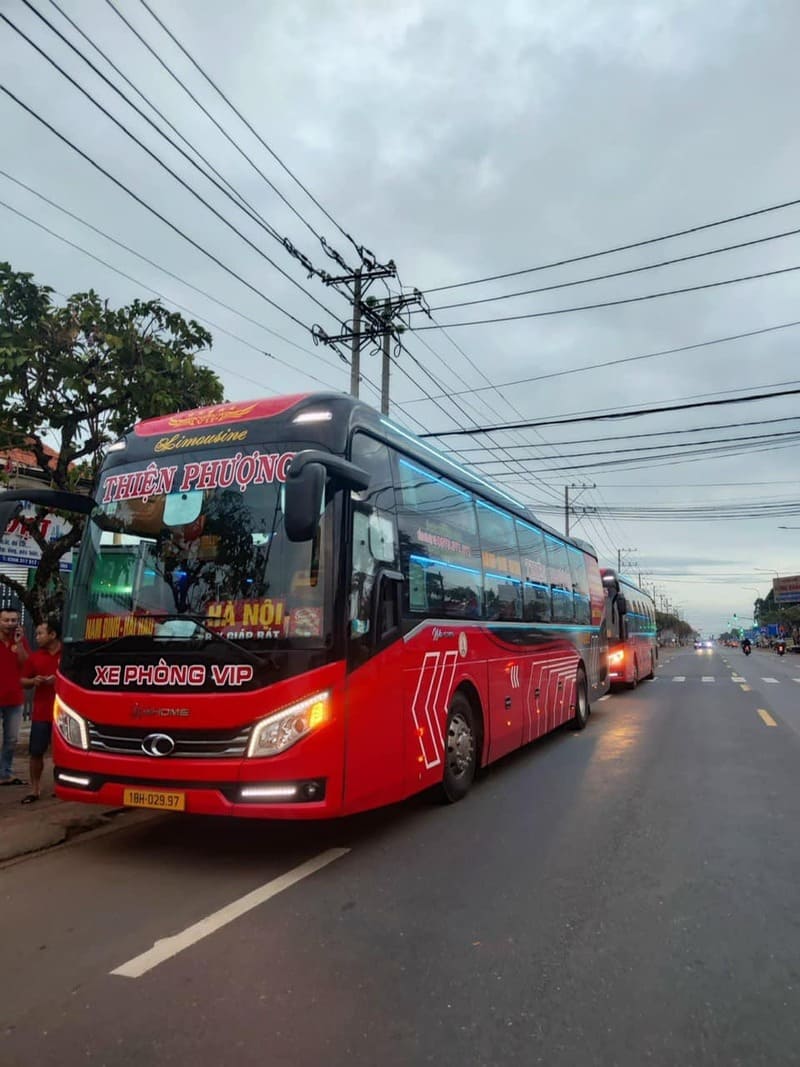 Nhà xe Thiện Phượng Hải Hậu Nam Định Sài Gòn Bình Dương