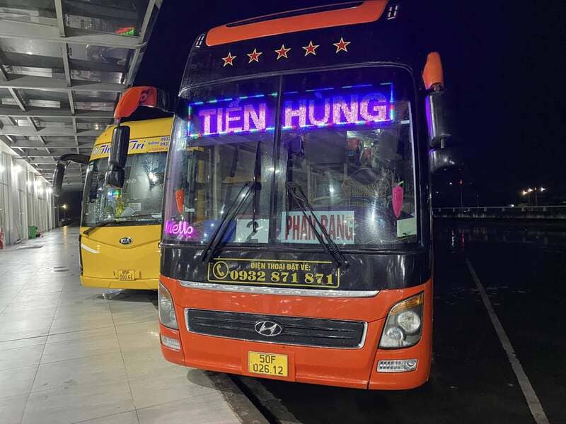Nhà xe Tiến Hùng Phan Rang Ninh Sơn Ninh Thuận Sài Gòn