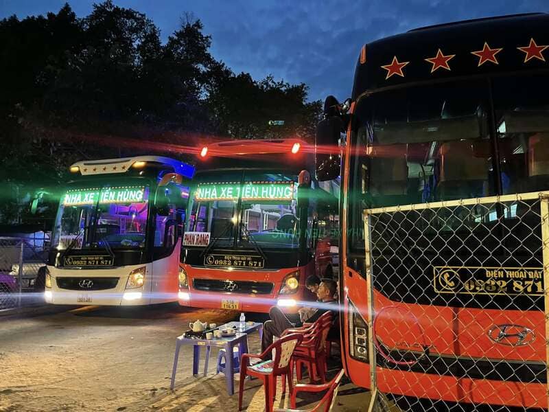 Nhà xe Tiến Hùng Phan Rang Ninh Sơn Ninh Thuận Sài Gòn