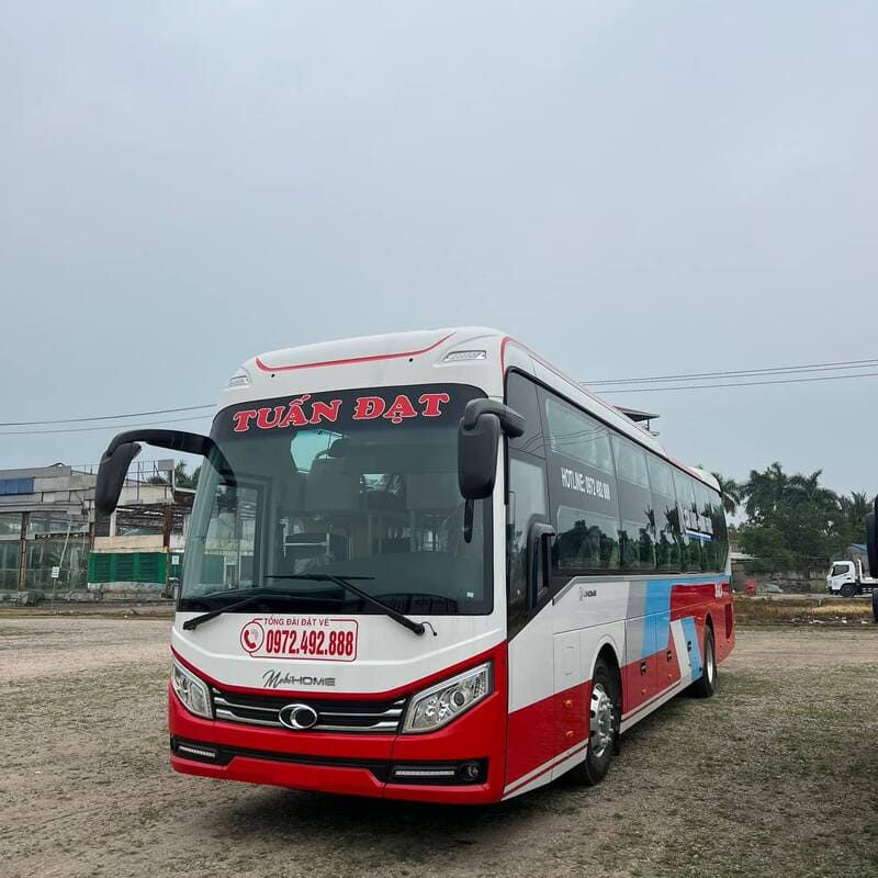 Nhà xe Tuấn Đạt Cao Bằng Gia Lai Đắk Lắk Bình Phước Lâm Đồng