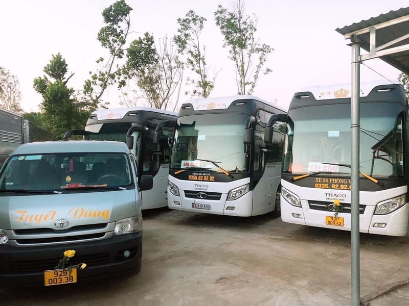 Nhà xe Tuyết Dũng Sài Gòn Quảng Nam Tam Kỳ Đà Nẵng QL1A