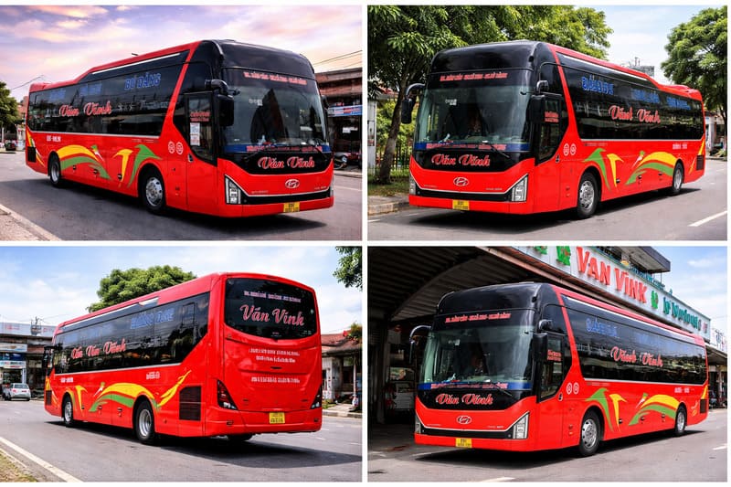 Nhà xe Văn Vĩnh Cà Mau – Trà Vinh - Bình Phước - Phước Long