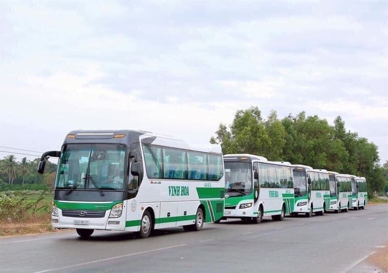 Nhà xe Vinh Hoa Sài Gòn đi LaGi Hàm Tân Bình Thuận