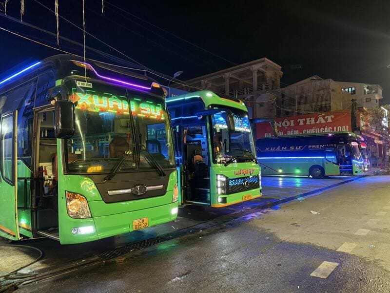 Nhà xe Xuân Sự Yên Thành Nghệ An Hà Nội Nội Bài Bắc Ninh