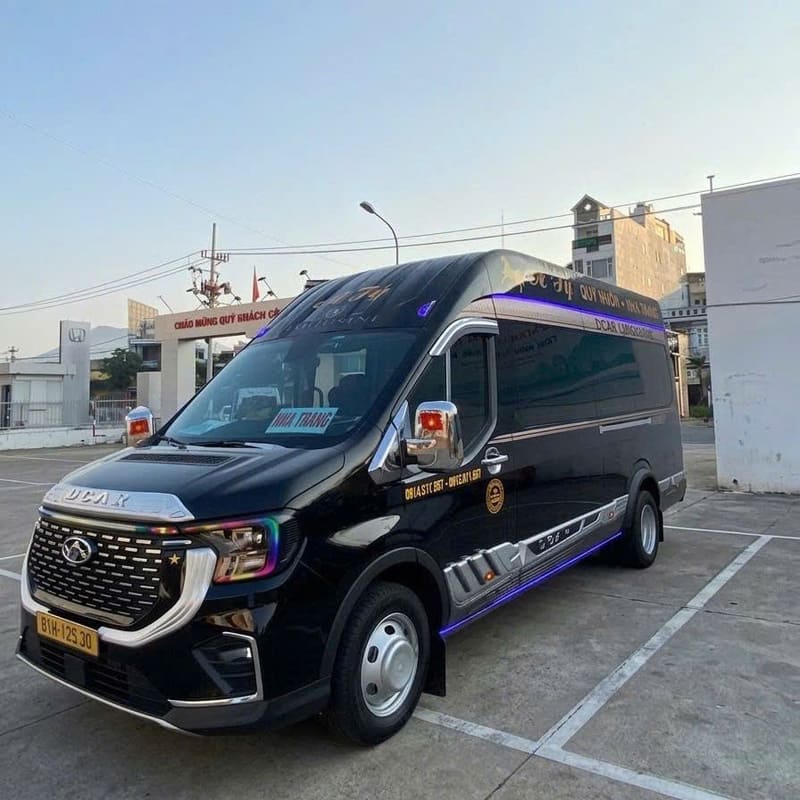 Nhà xe A Tỷ Quy Nhơn Nha Trang limousine hạng thương gia