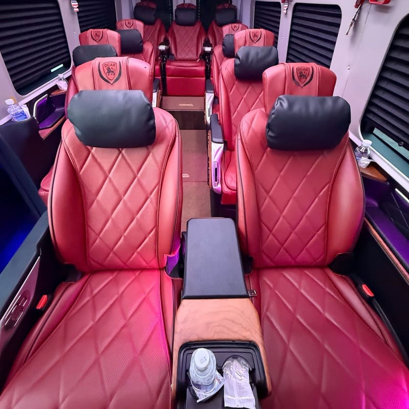 Nhà xe A Tỷ Quy Nhơn Nha Trang limousine hạng thương gia