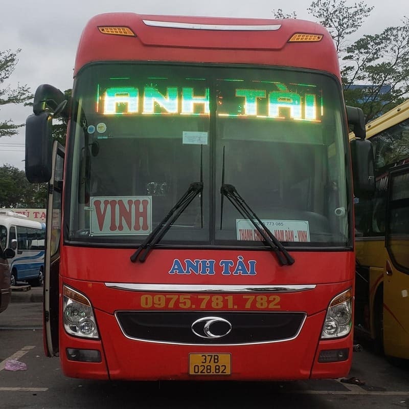 Nhà xe Anh Tài Đô Lương Nghệ An Vinh Hà Tĩnh Đà Nẵng Huế