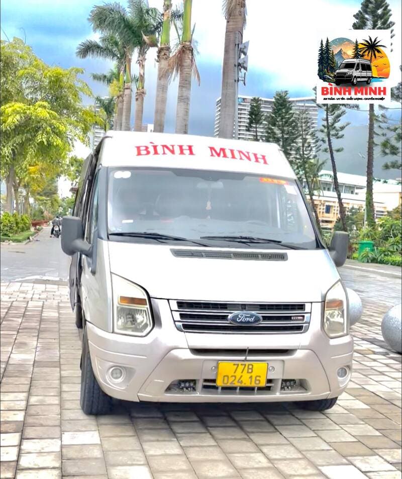 Nhà xe Bình Minh Quy Nhơn Kon Tum Ngọc Hồi Đắk Hà Gia Lai