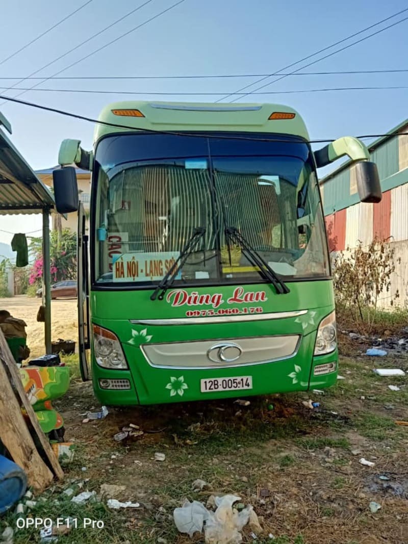 Nhà xe Dũng Lan Daklak Lạng Sơn Cao Bằng Thái Nguyên Bắc Kạn