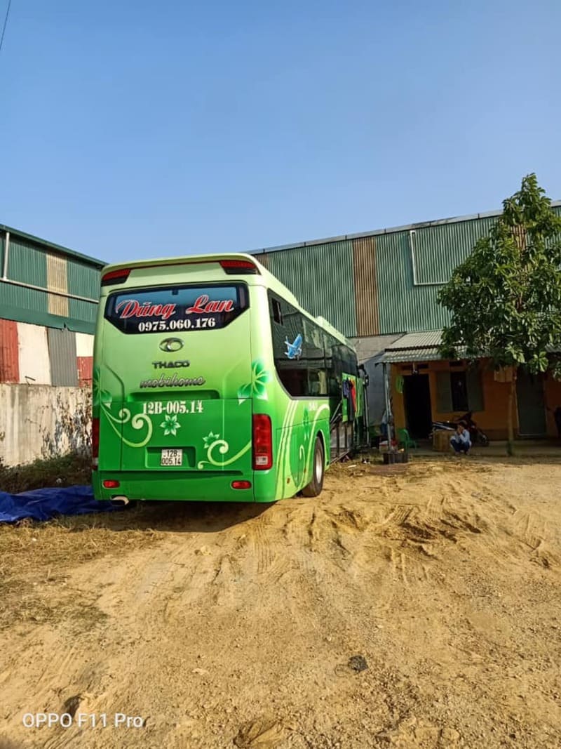 Nhà xe Dũng Lan Daklak Lạng Sơn Cao Bằng Thái Nguyên Bắc Kạn
