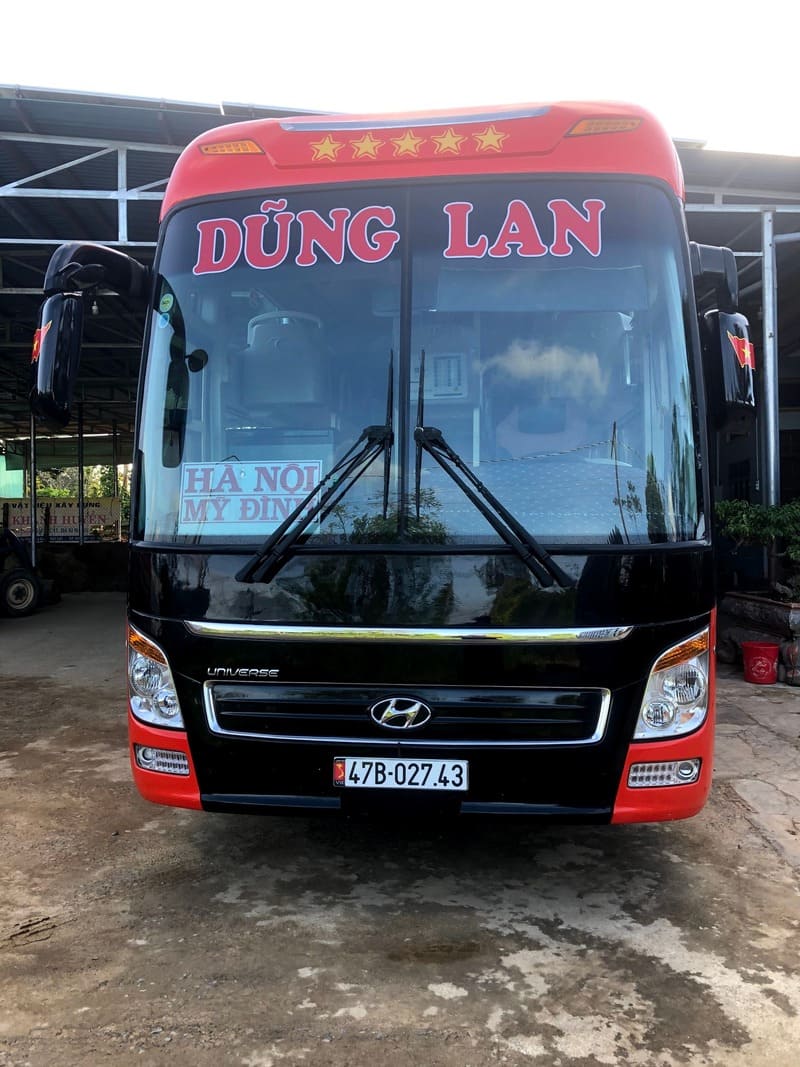Nhà xe Dũng Lan Daklak Nghệ An Vinh Quảng Trị Hà Tĩnh