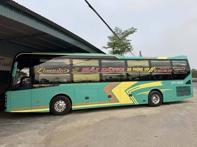 Nhà xe Hải Dũng Sài Gòn Đồng Nai Đắk Nông Nghệ An Hà Nội