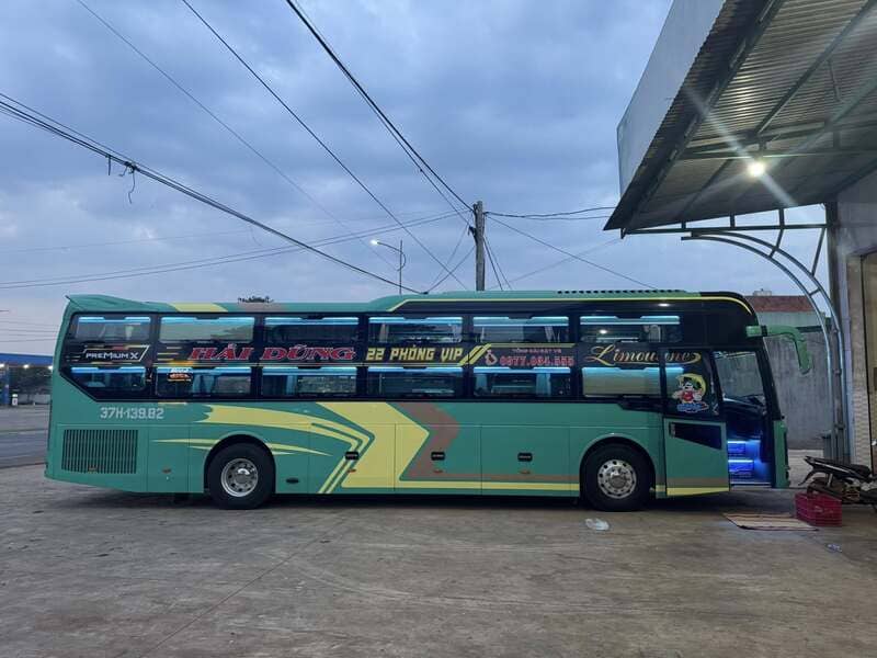 Nhà xe Hải Dũng Sài Gòn Đồng Nai Đắk Nông Nghệ An Hà Nội