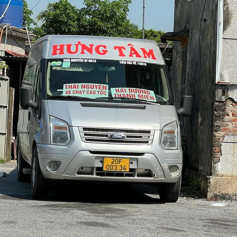 Nhà xe Hưng Tâm Thái Nguyên Hải Dương Thái Bình Tiền Hải