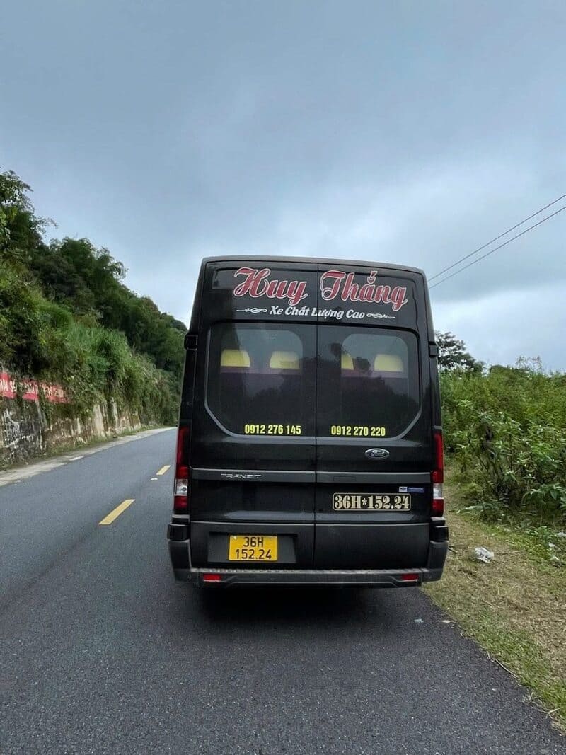 Nhà xe Huy Thắng Sầm Sơn Thanh Hóa Mường Lát Quan Hoá