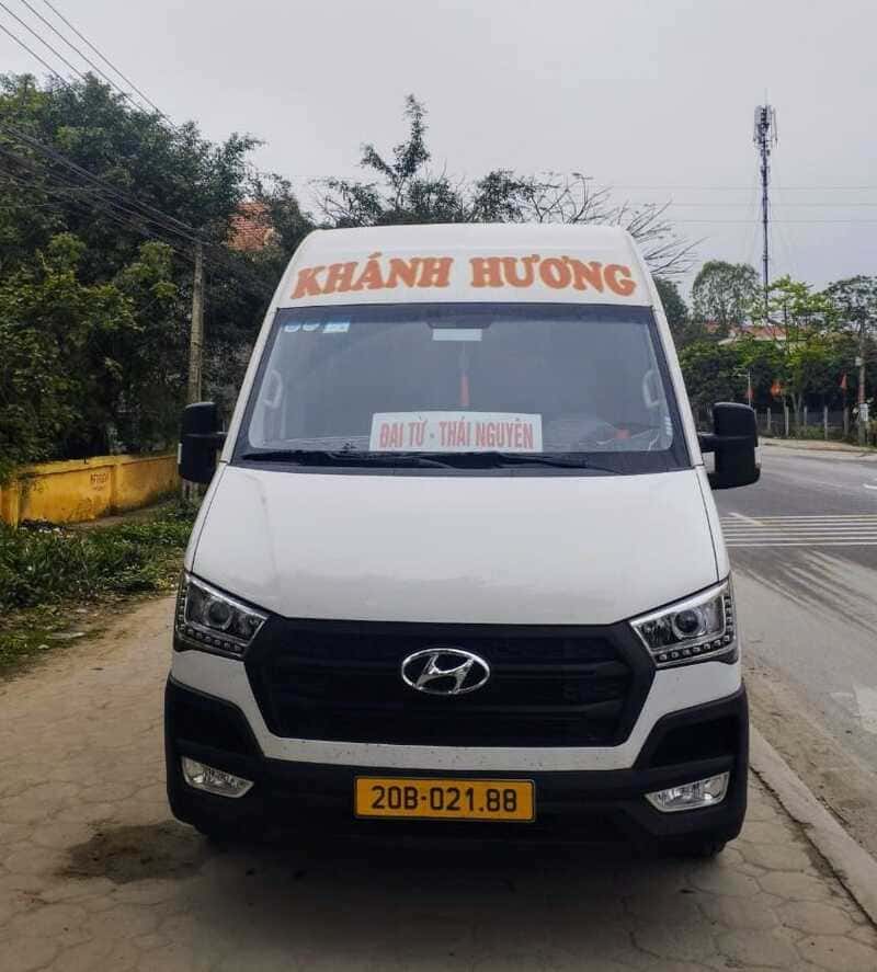 Nhà xe Khánh Hương Thái Nguyên Thái Bình Thái Thụy Hưng Yên