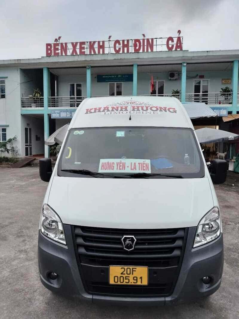 Nhà xe Khánh Hương Thái Nguyên Thái Bình Thái Thụy Hưng Yên