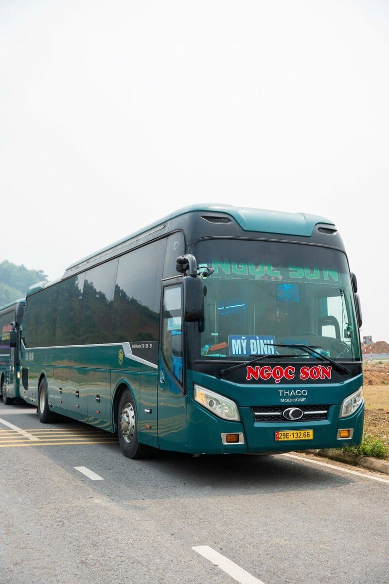 Nhà xe Ngọc Sơn (Hà Giang) Quảng Ninh Hà Nội bến xe Mỹ Đình