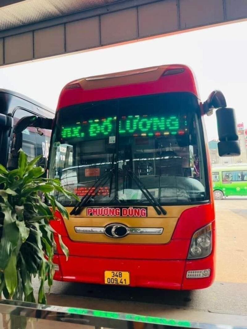 Nhà xe Phương Dũng Yên Thành Nghệ An Hà Nội Bắc Ninh