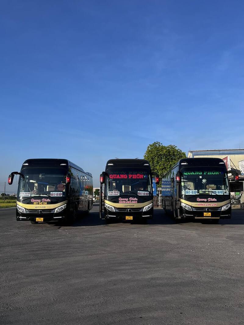 Nhà xe Quang Phồn Bình Phước Nam Định Đắk Nông Hải Hậu