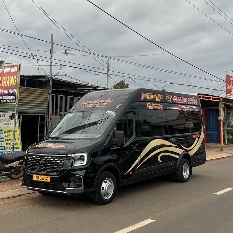 Nhà xe Quang Phồn Đắk Nông Đà Lạt Bảo Lộc Phan Thiết Đắk Lắk