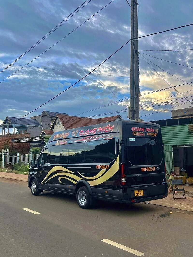 Nhà xe Quang Phồn Đắk Nông Đà Lạt Bảo Lộc Phan Thiết Đắk Lắk