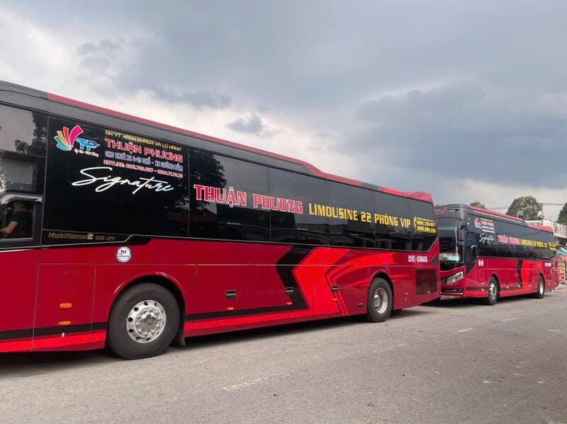 Nhà xe Thuận Phương Limousine Nghệ An Đồng Nai TP.HCM