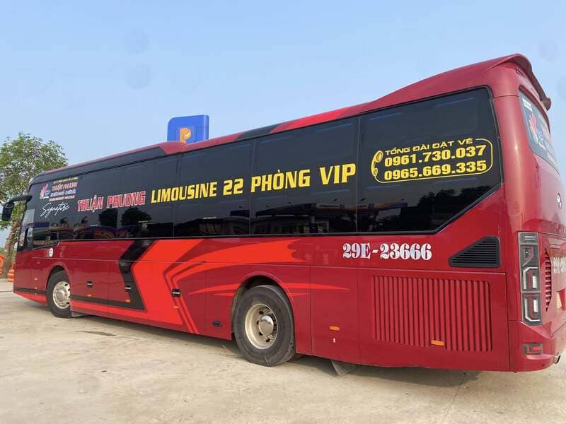 Nhà xe Thuận Phương Limousine Nghệ An Đồng Nai TP.HCM