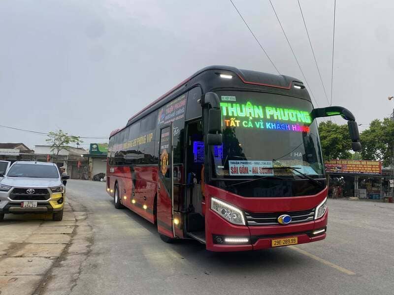 Nhà xe Thuận Phương Limousine Nghệ An Đồng Nai TP.HCM