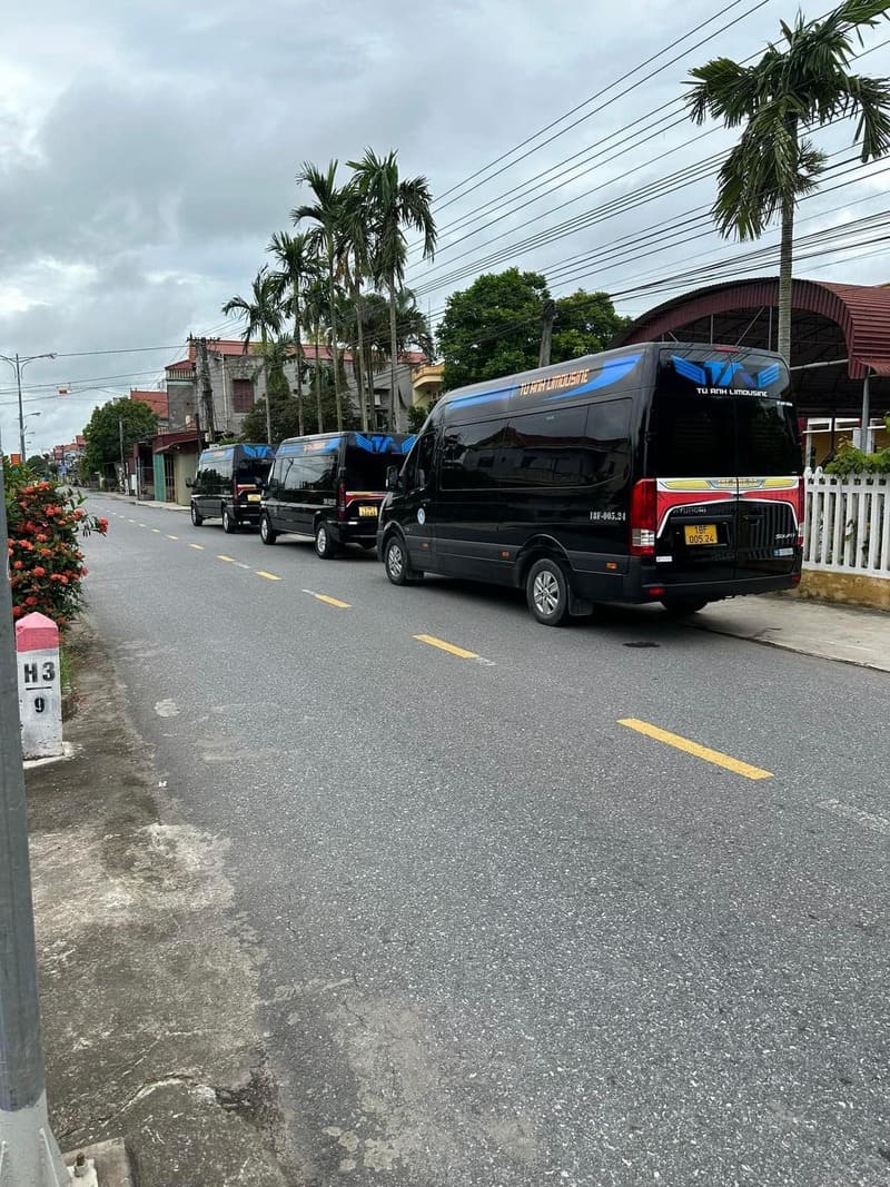 Nhà xe Tú Anh limousine Hải Hậu Hà Nội Nội Bài Nam Định