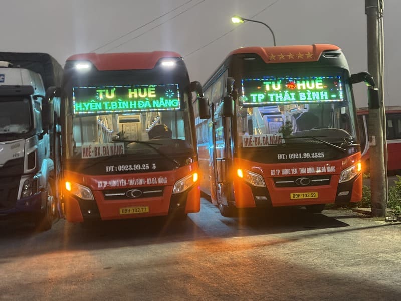 Nhà xe Tư Huế (Khánh Thịnh): Số điện thoại, giá vé, lịch trình
