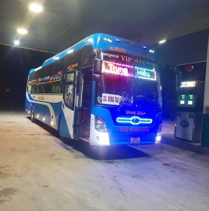 Nhà xe Trung Hiếu Vũng Tàu Chợ Mới (An Giang): Số điện thoại, giá vé