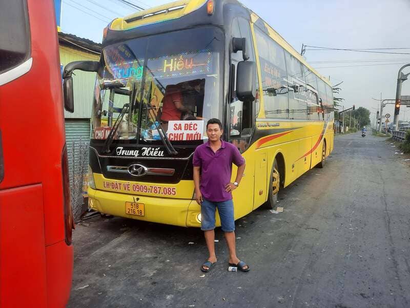 Nhà xe Trung Hiếu Vũng Tàu Chợ Mới (An Giang): Số điện thoại, giá vé